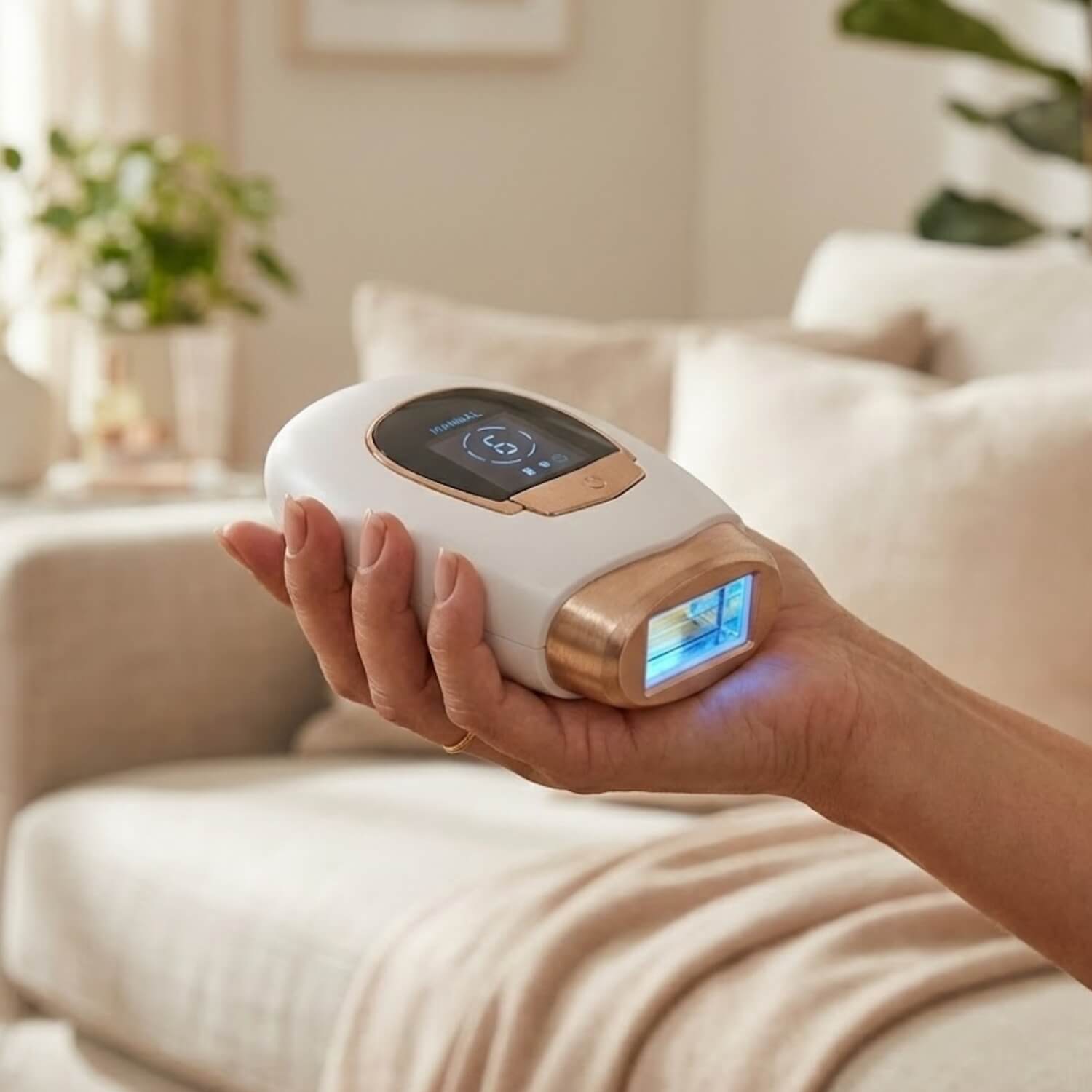 Lumira IPL fácil de usar con control total desde la mano